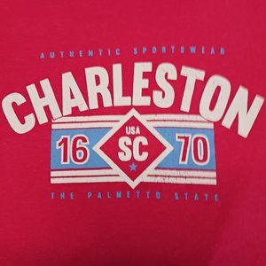T Shirt Charleston South Carolina Authentic Sportswear Gildan Adult Size XL